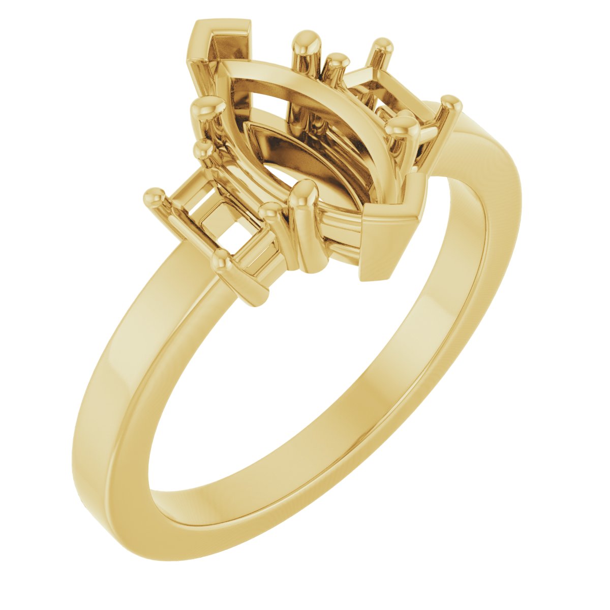 Three-Stone Engagement Ring