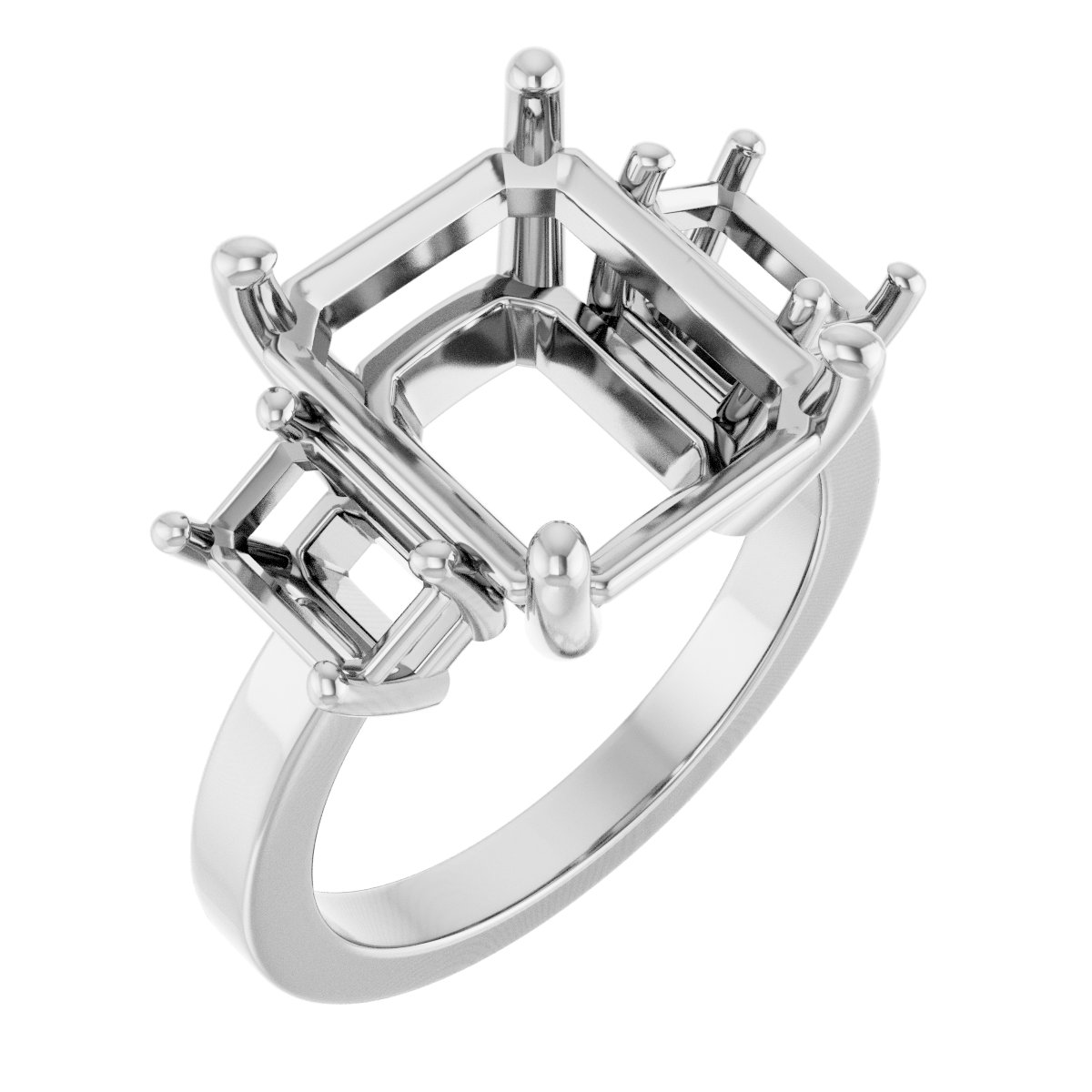 Three-Stone Engagement Ring