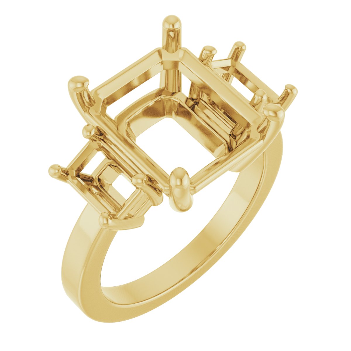 Three-Stone Engagement Ring
