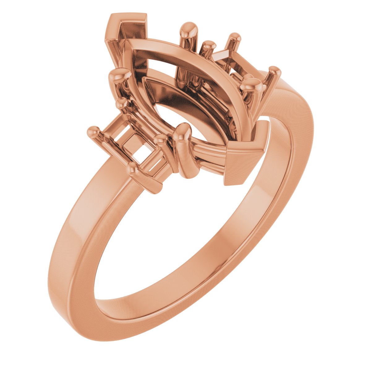 Three-Stone Engagement Ring