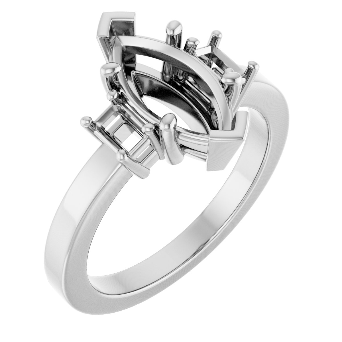 Three-Stone Engagement Ring