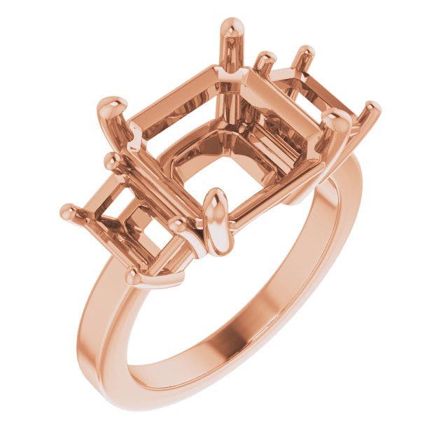 Three-Stone Engagement Ring