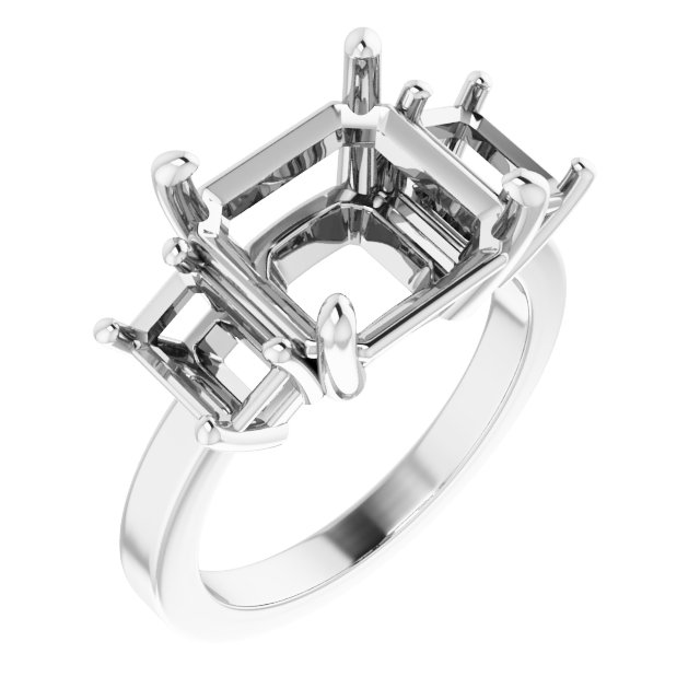 Three-Stone Engagement Ring
