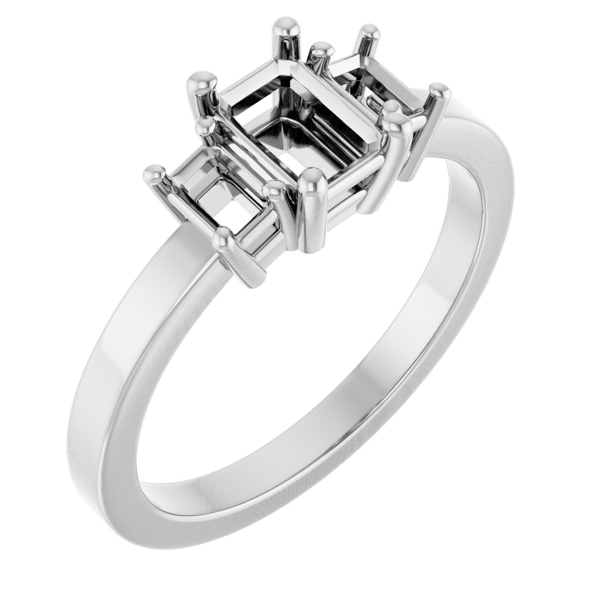 Three-Stone Engagement Ring