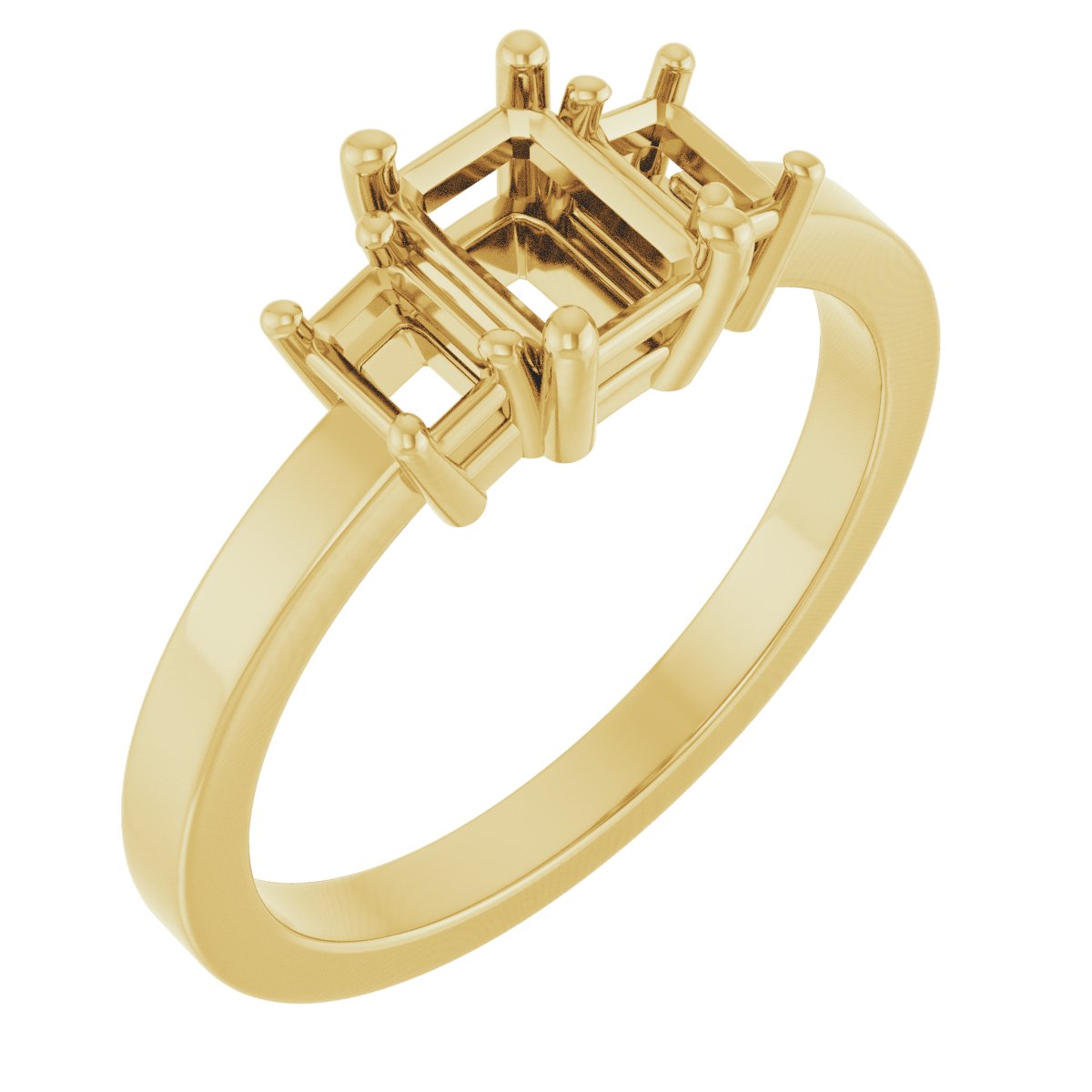 Three-Stone Engagement Ring