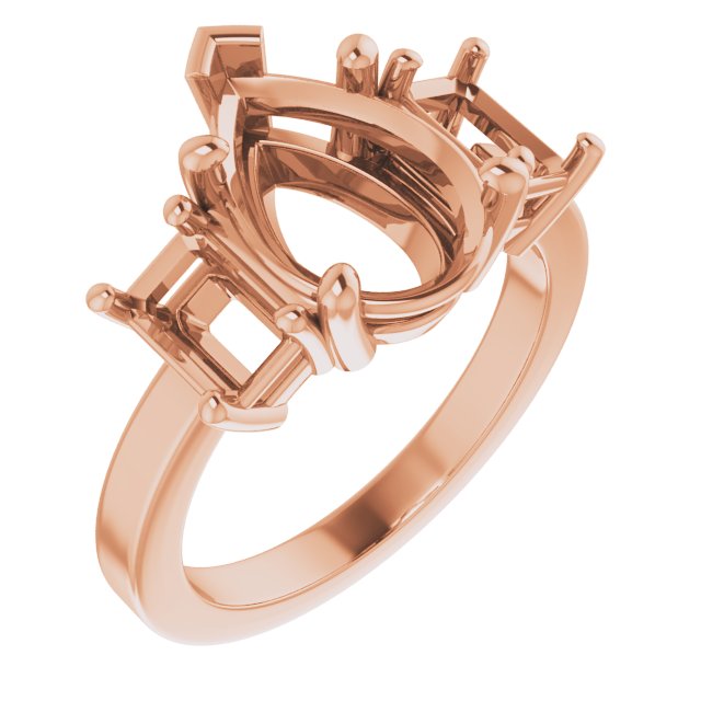 Three-Stone Engagement Ring