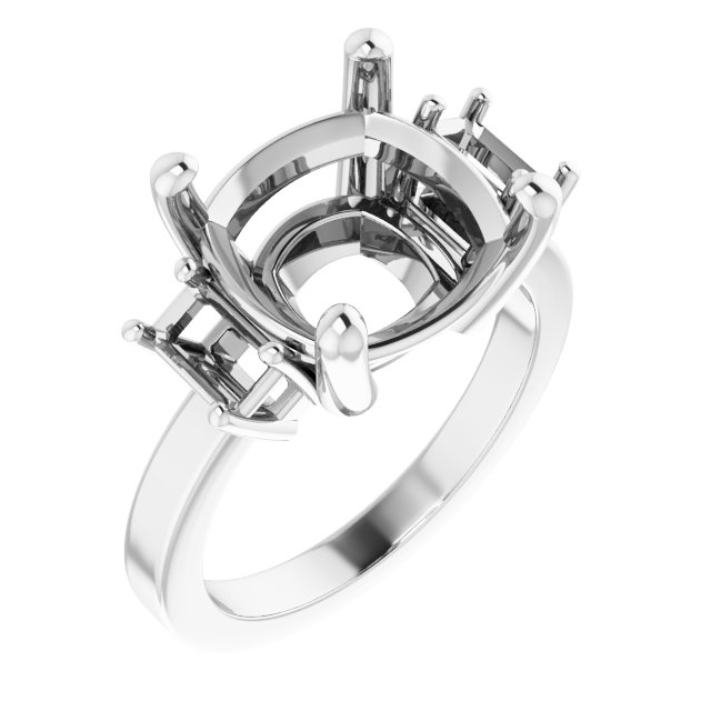 Three-Stone Engagement Ring