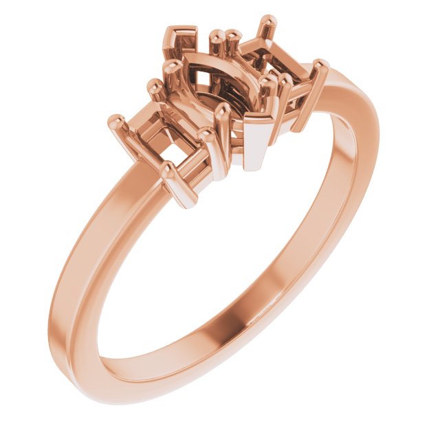 Three-Stone Engagement Ring