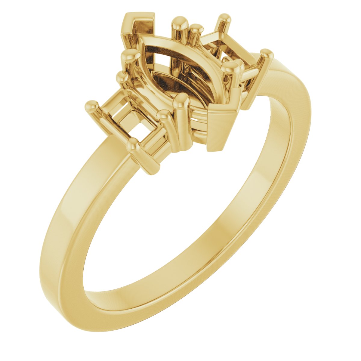 Three-Stone Engagement Ring