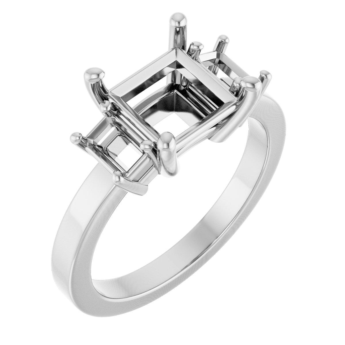 Three-Stone Engagement Ring