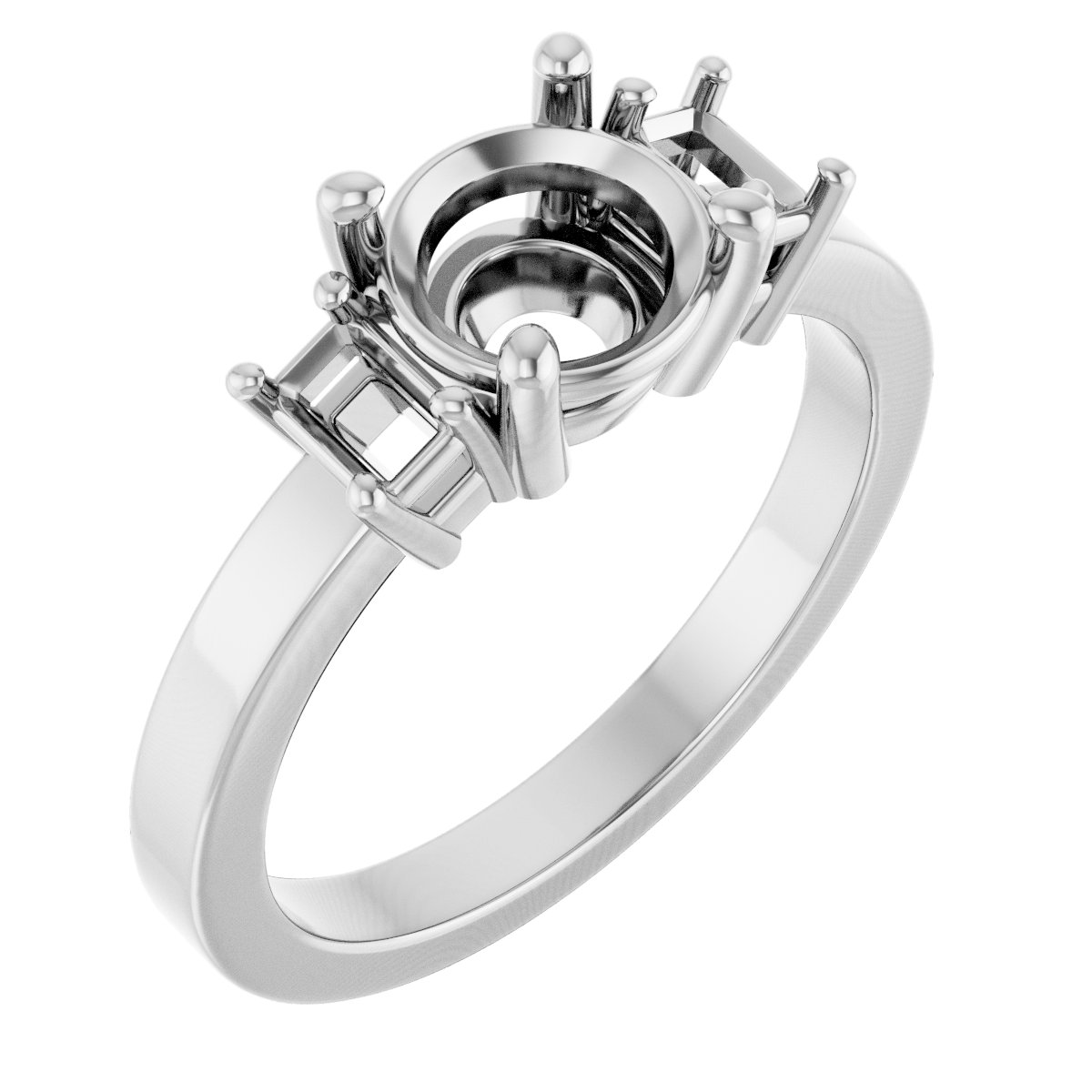 Three-Stone Engagement Ring