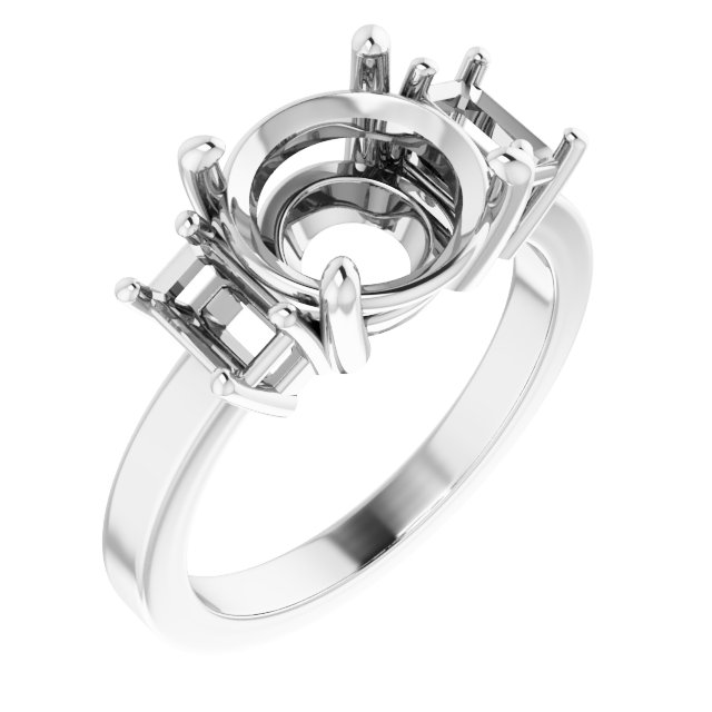 Three-Stone Engagement Ring