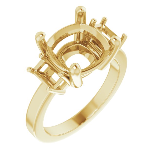 Three-Stone Engagement Ring