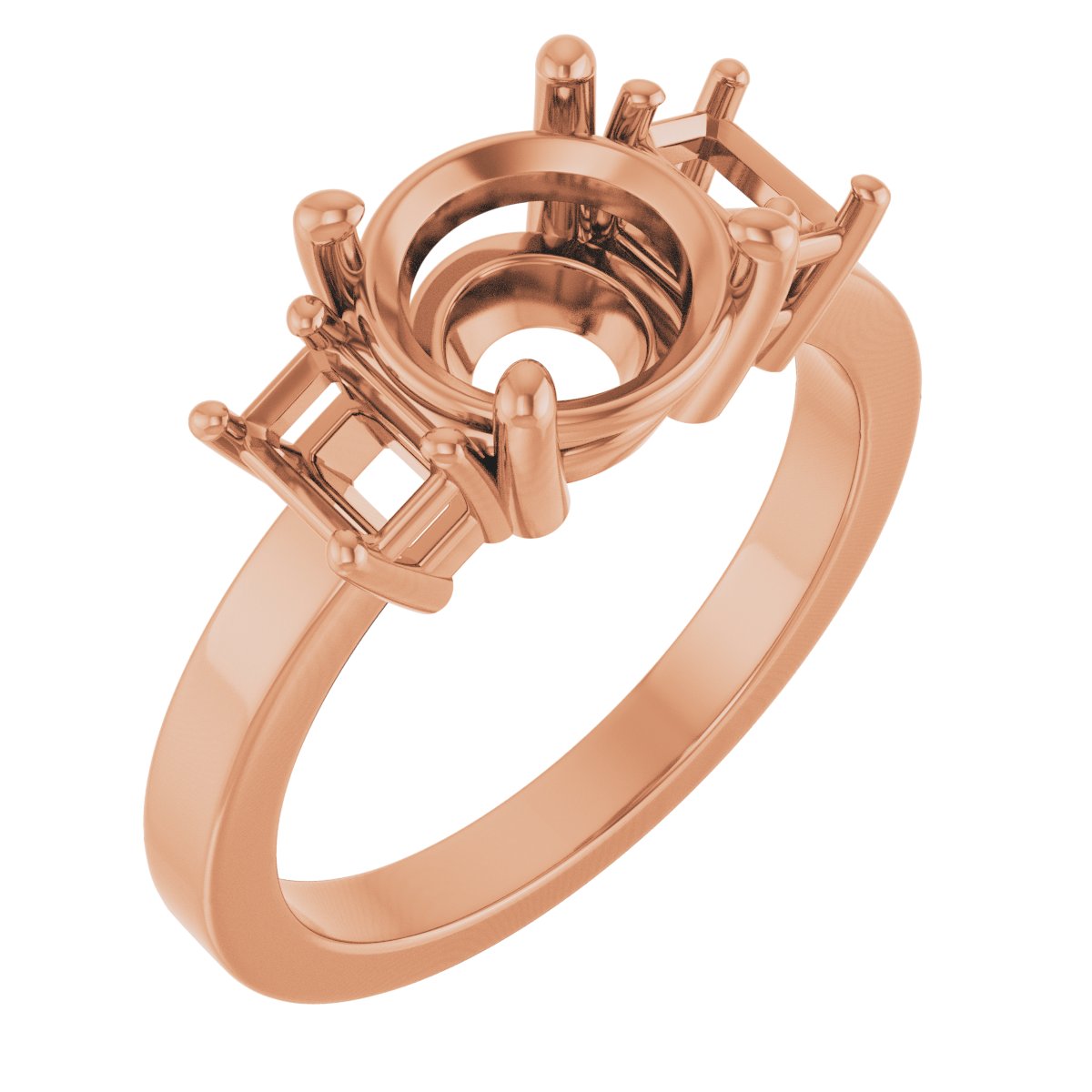 Three-Stone Engagement Ring