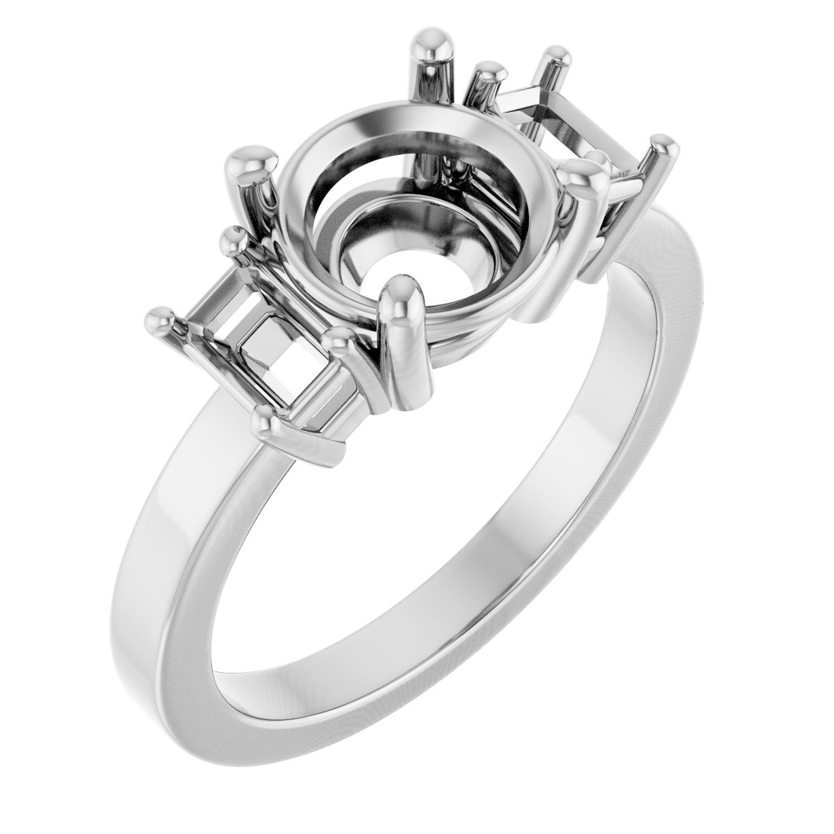 Three-Stone Engagement Ring