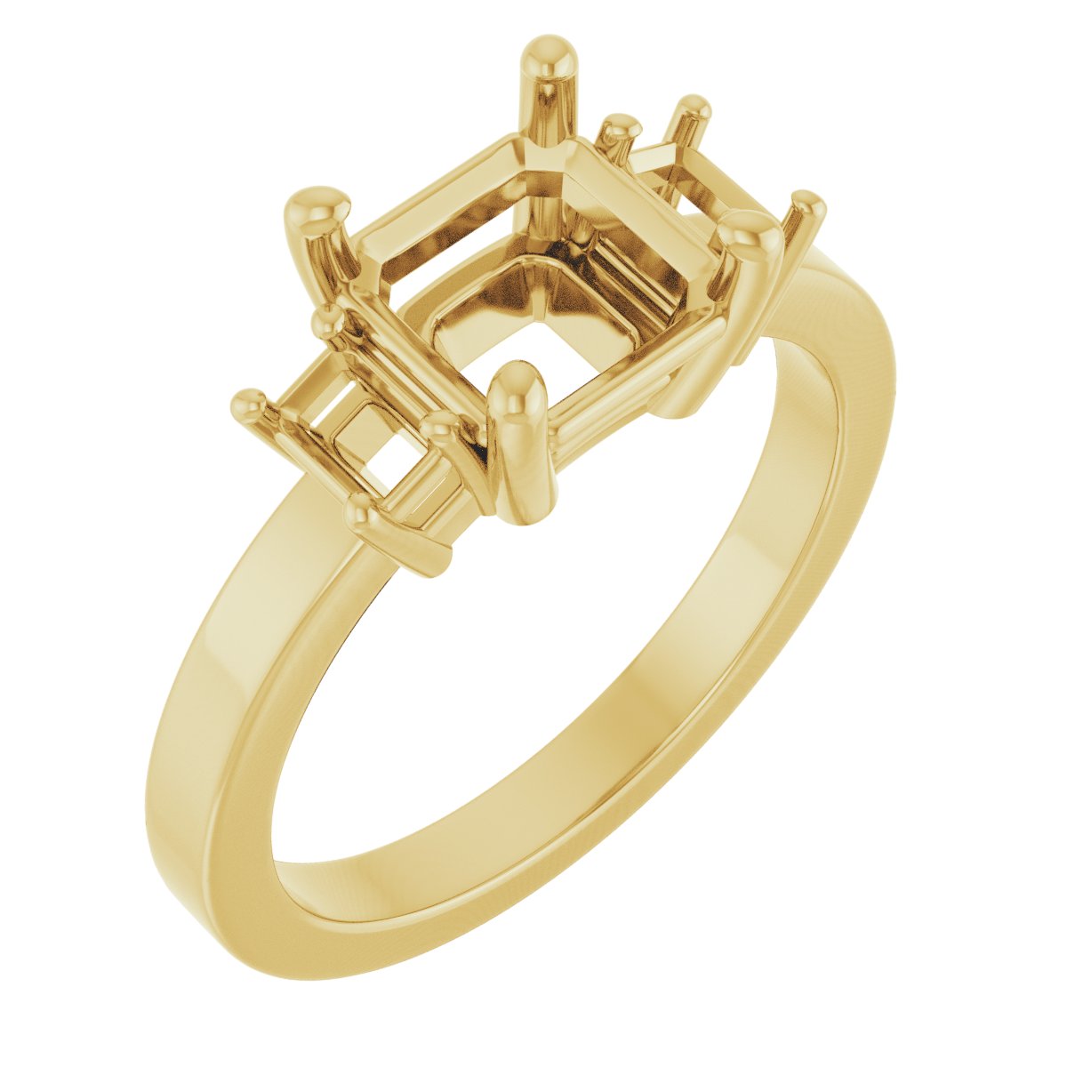 Three-Stone Engagement Ring