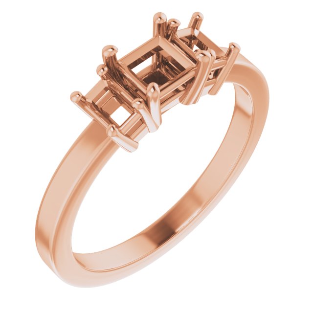 Three-Stone Engagement Ring