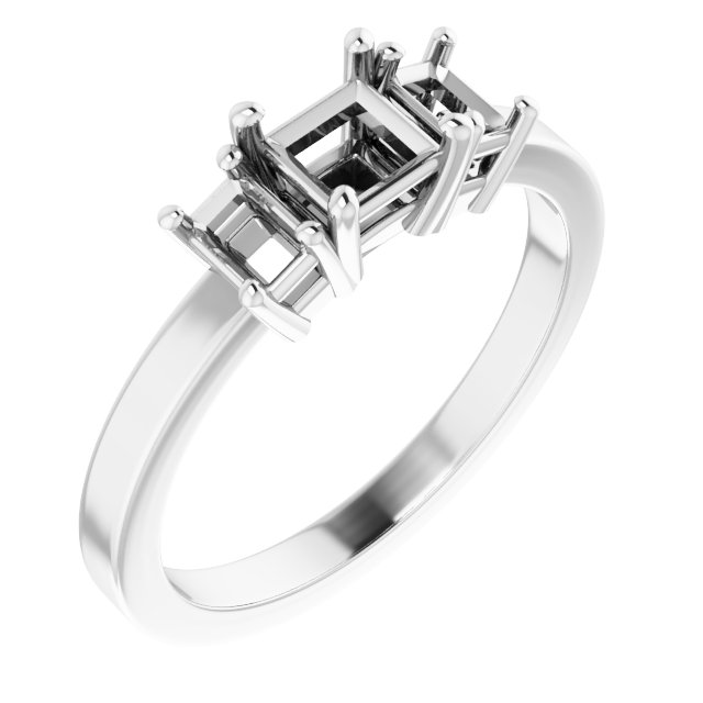 Three-Stone Engagement Ring