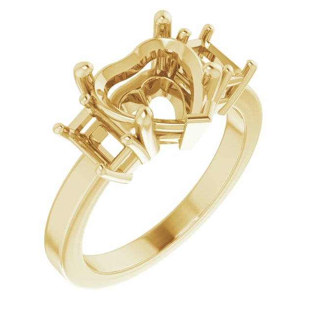 Three-Stone Engagement Ring