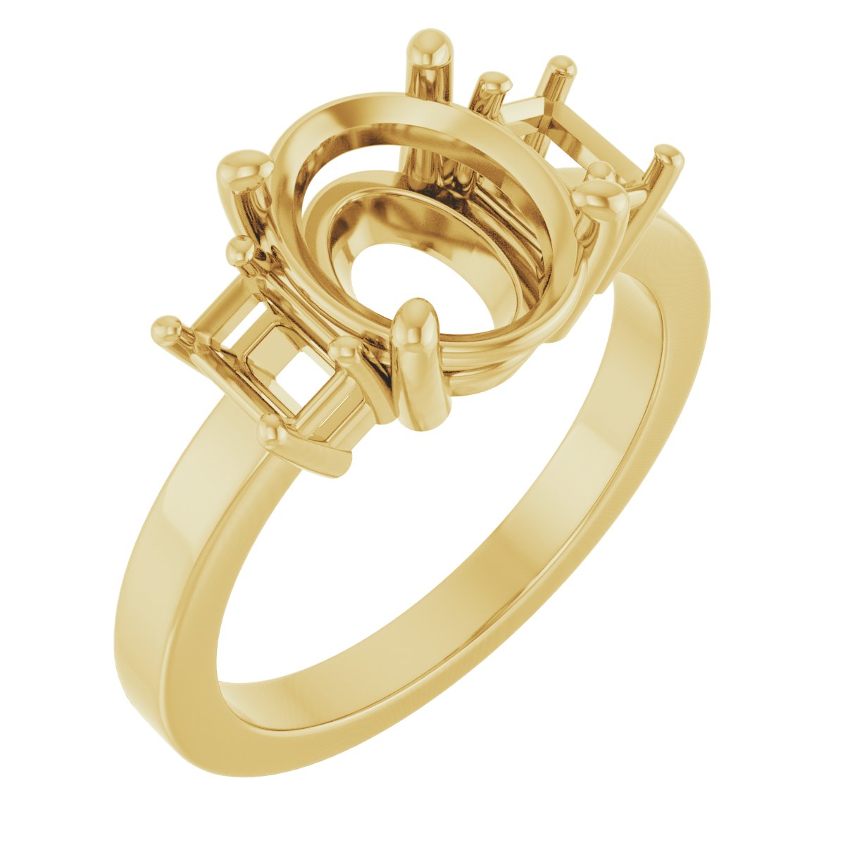 Three-Stone Engagement Ring
