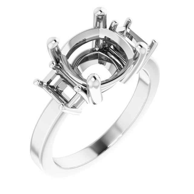 Three-Stone Engagement Ring