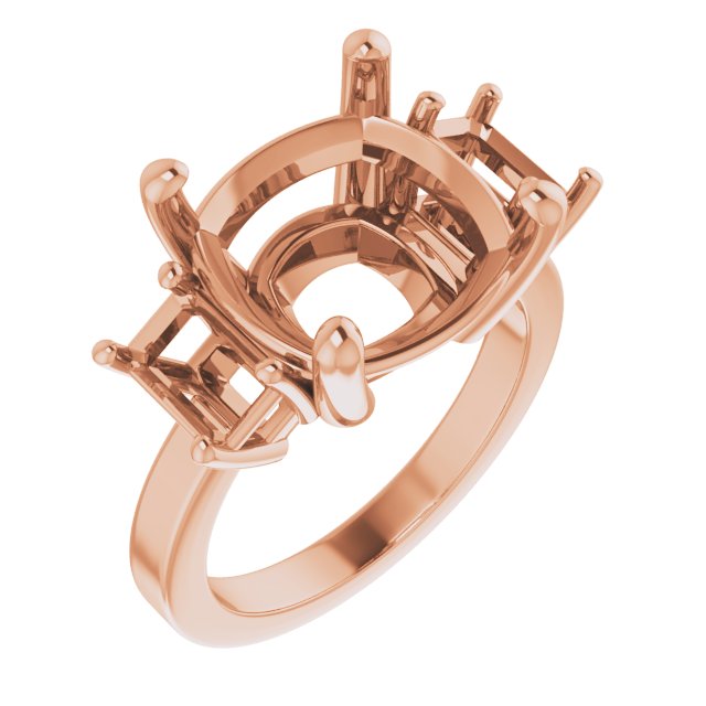 Three-Stone Engagement Ring