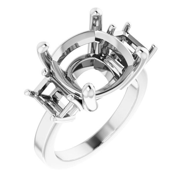 Three-Stone Engagement Ring