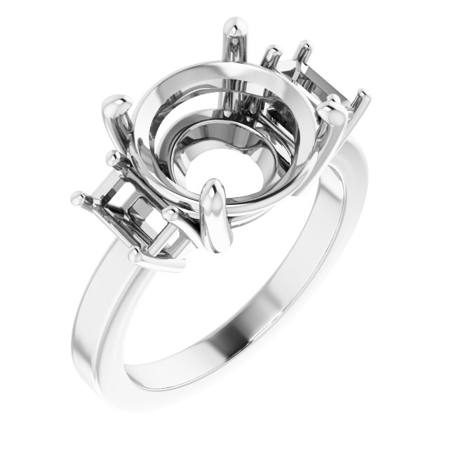 Three-Stone Engagement Ring