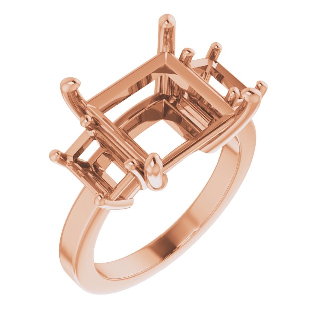 Three-Stone Engagement Ring