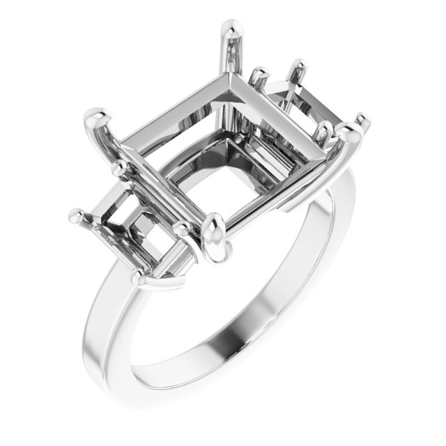 Three-Stone Engagement Ring