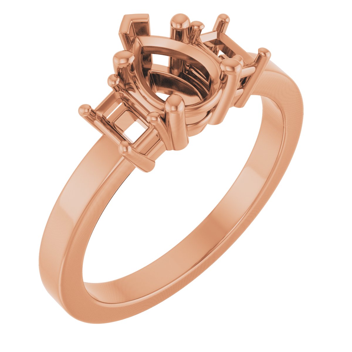 Three-Stone Engagement Ring