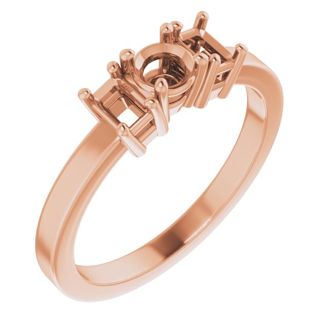 Three-Stone Engagement Ring