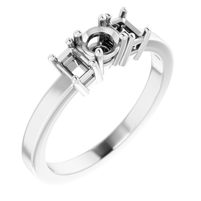 Three-Stone Engagement Ring