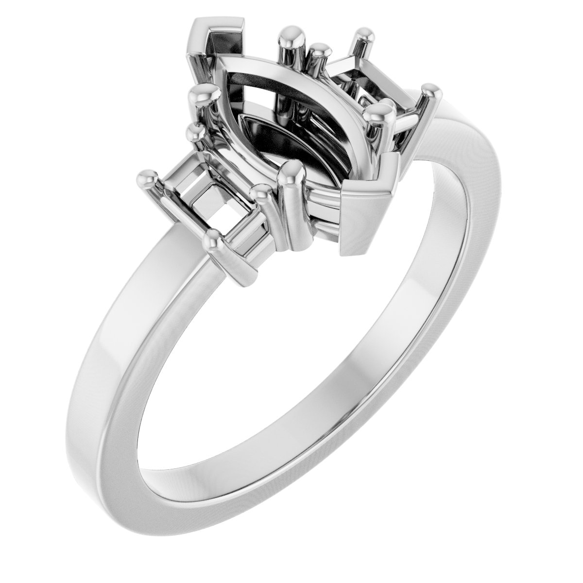 Three-Stone Engagement Ring