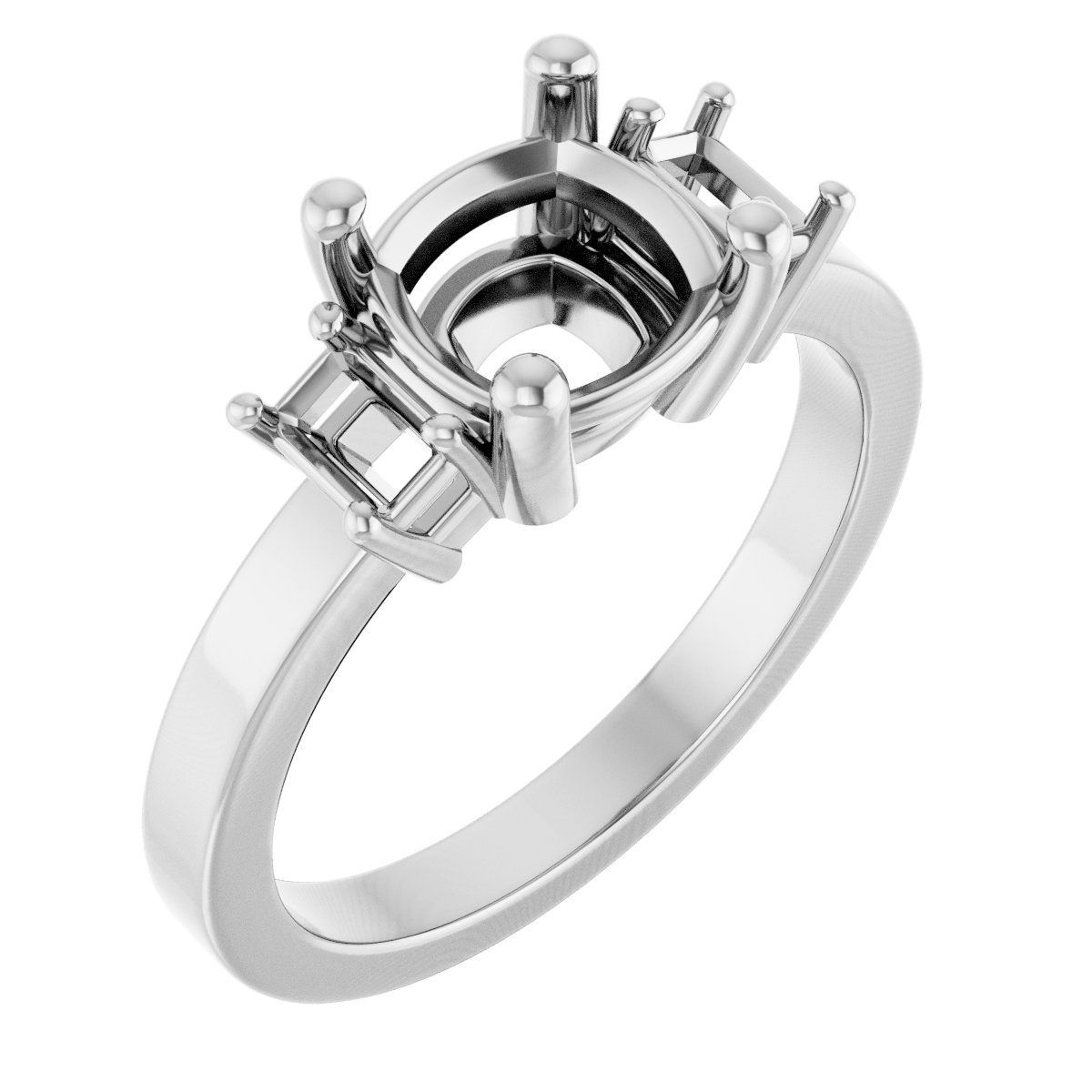 Three-Stone Engagement Ring