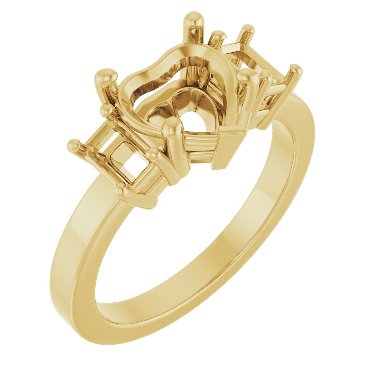 Three-Stone Engagement Ring