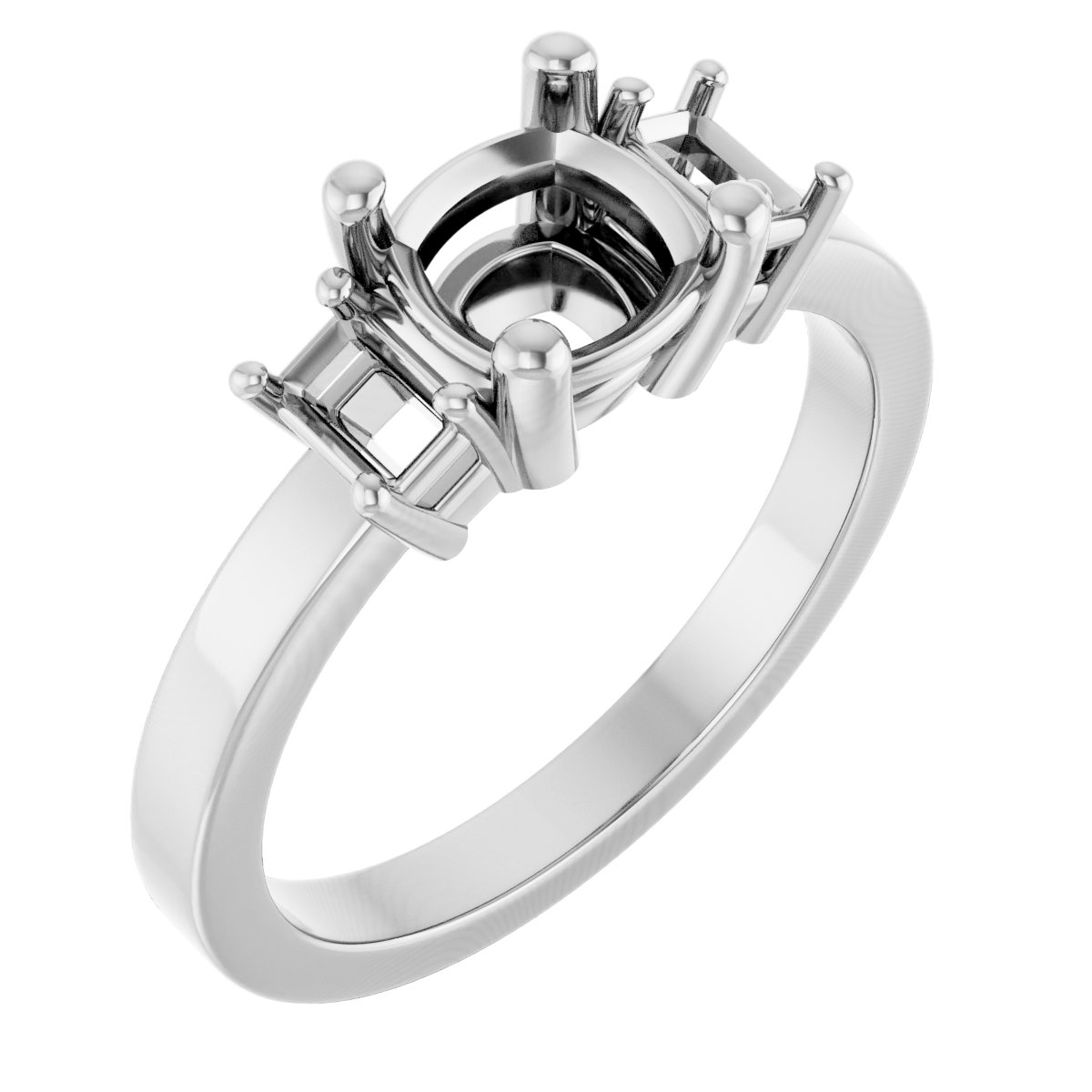 Three-Stone Engagement Ring