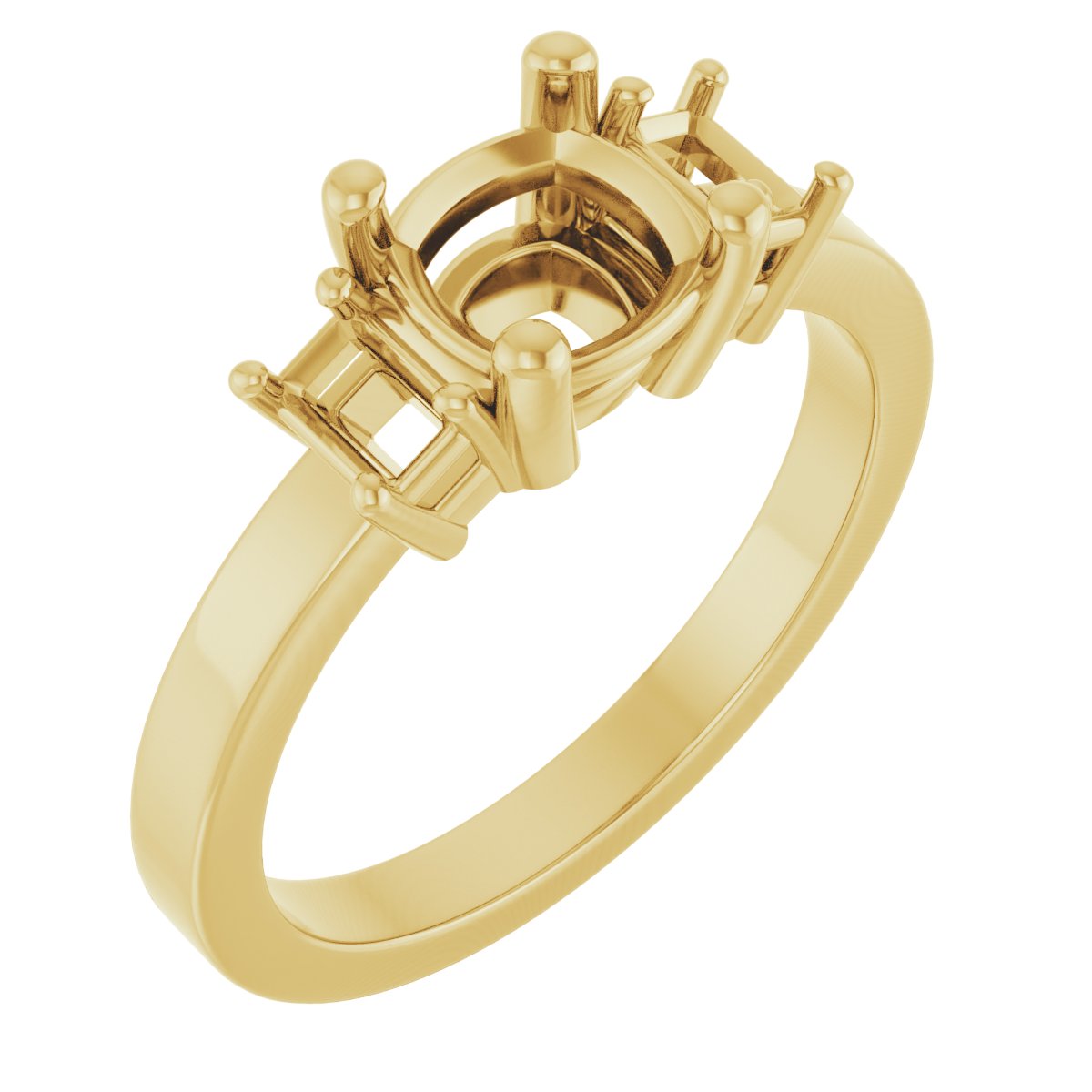 Three-Stone Engagement Ring