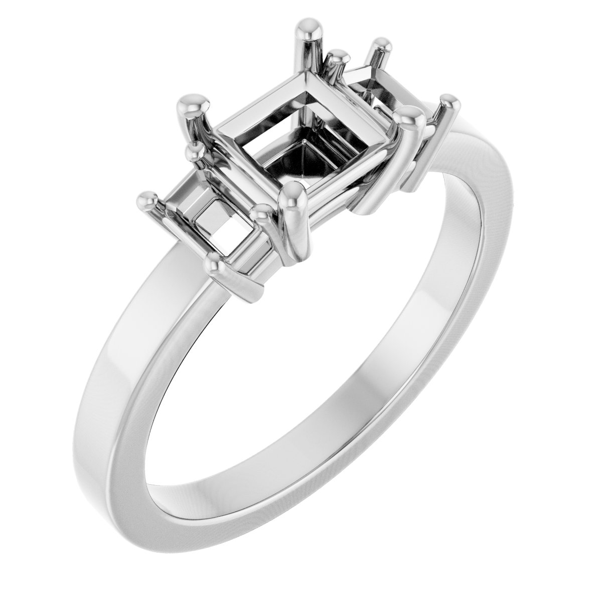 Three-Stone Engagement Ring