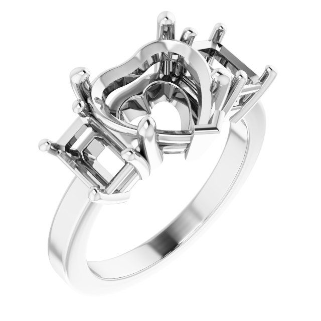 Three-Stone Engagement Ring