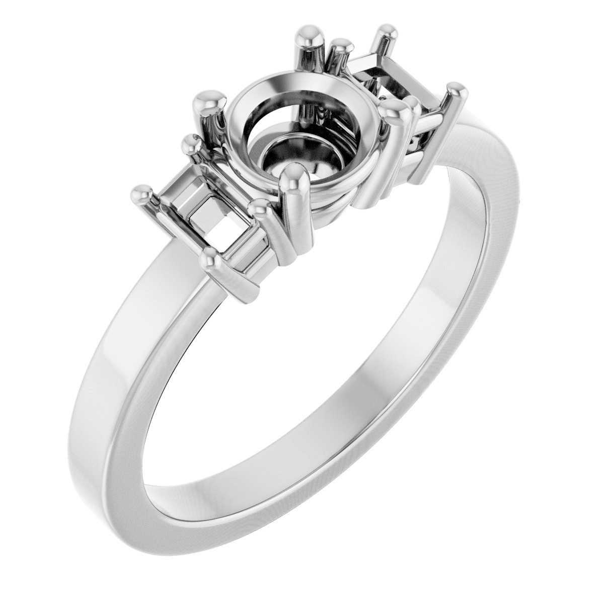 Three-Stone Engagement Ring