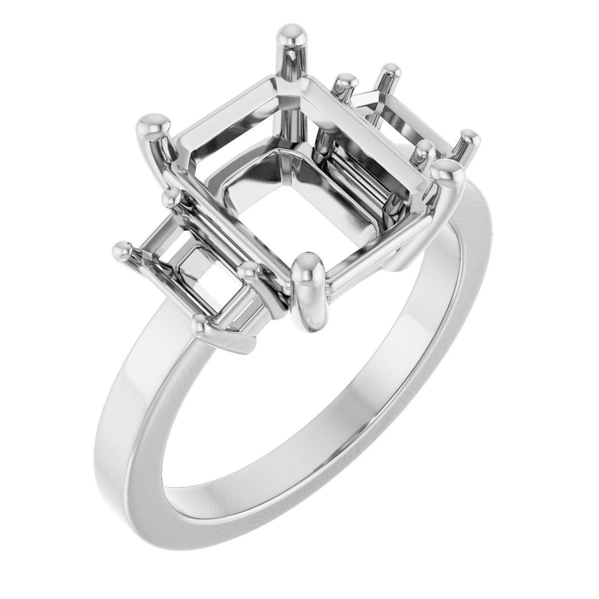 Three-Stone Engagement Ring