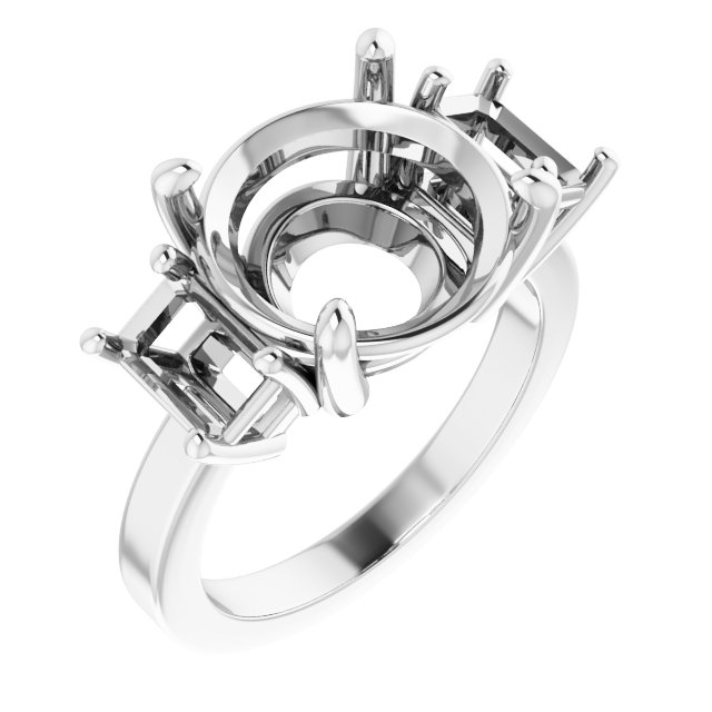 Three-Stone Engagement Ring