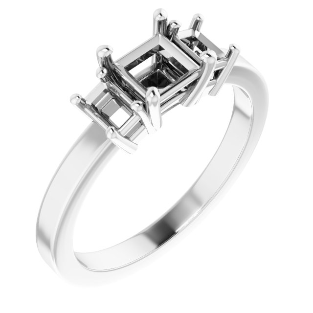 Three-Stone Engagement Ring