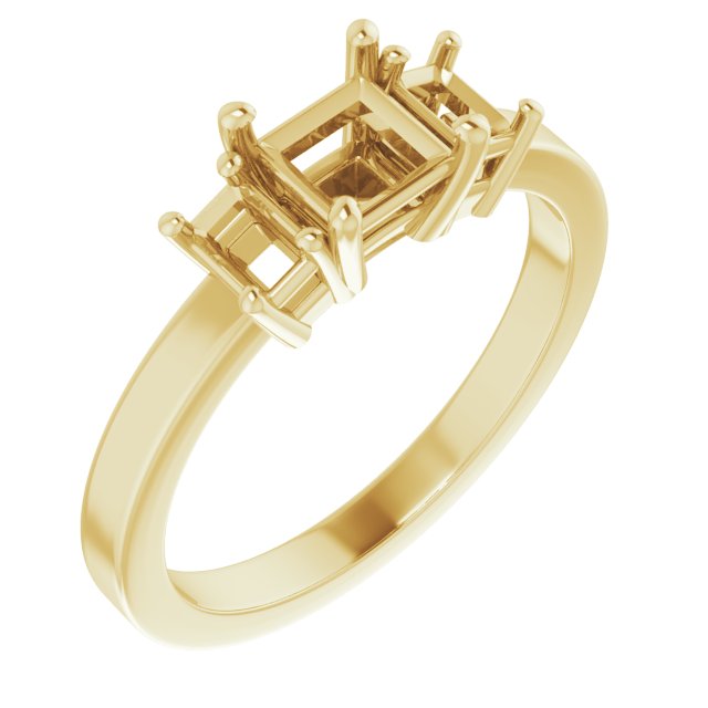 Three-Stone Engagement Ring