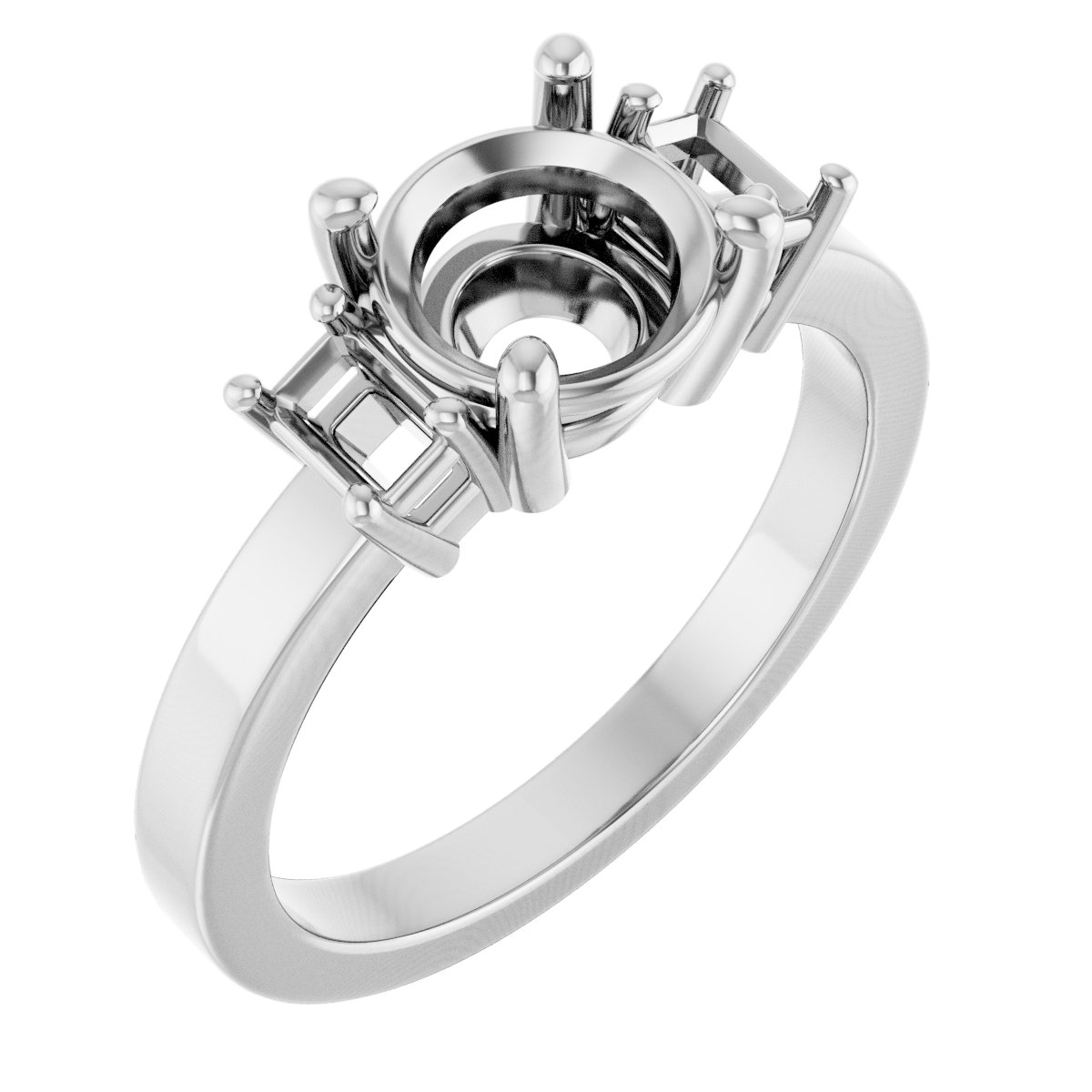 Three-Stone Engagement Ring