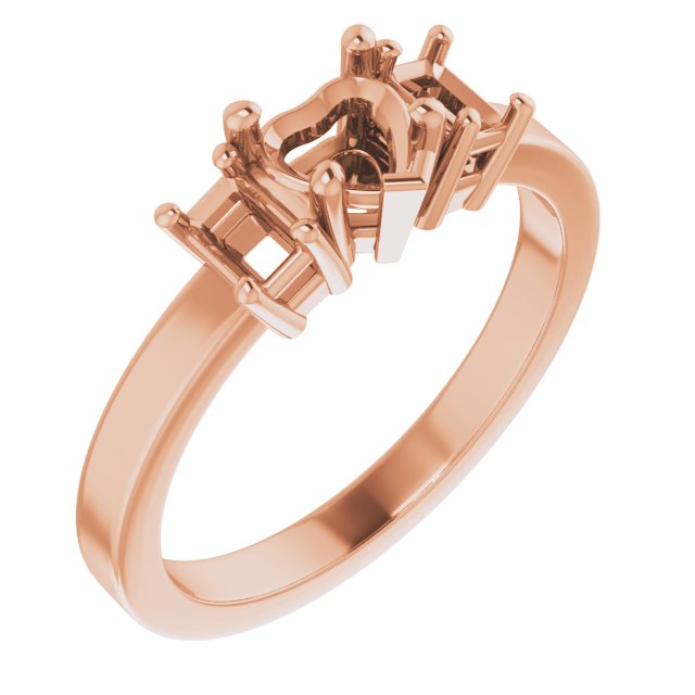 Three-Stone Engagement Ring