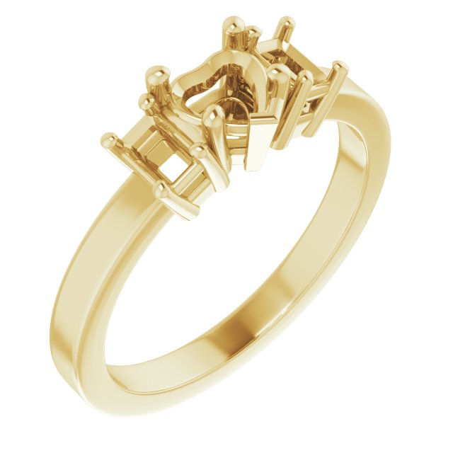 Three-Stone Engagement Ring
