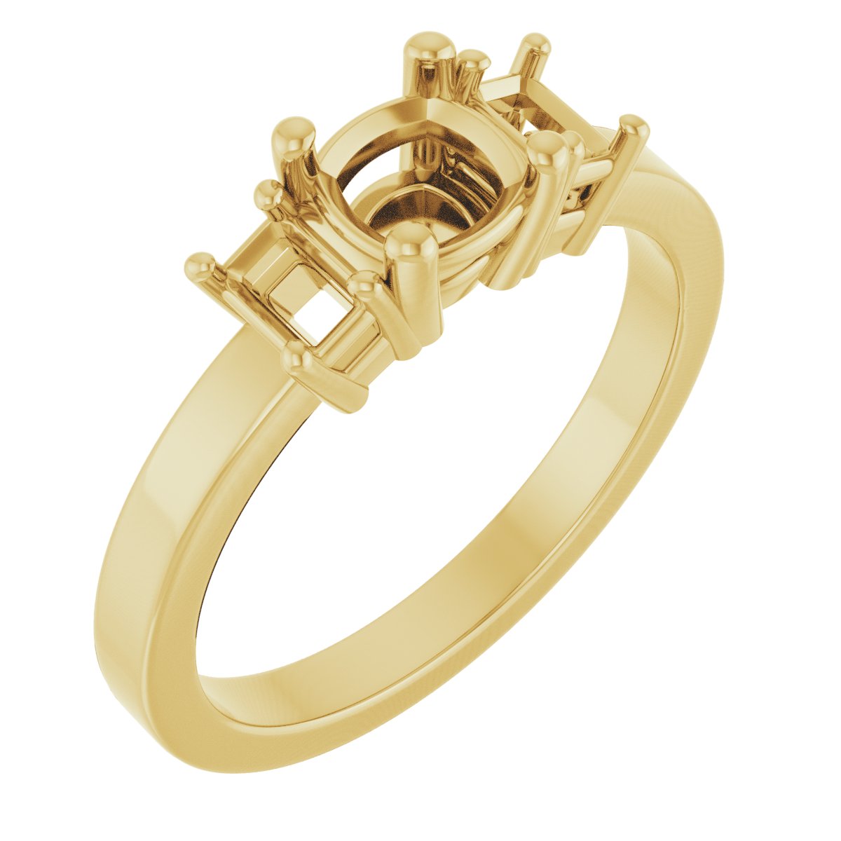 Three-Stone Engagement Ring