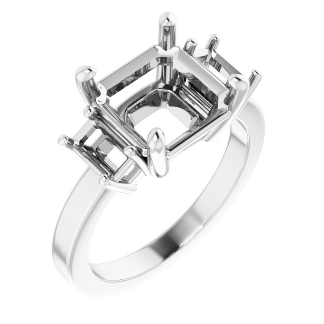 Three-Stone Engagement Ring